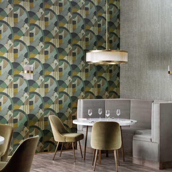 Abstract 1928 Wallpaper - Mineral by Abstract 1928 Wallpaper - Mineral from