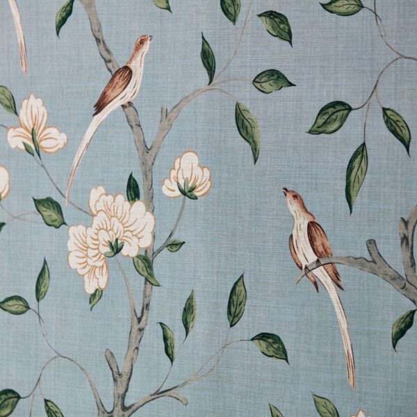 Eleonora Print Wallpaper - Stockholm Blue by Eleonora Print Wallpaper - Stockholm Blue from