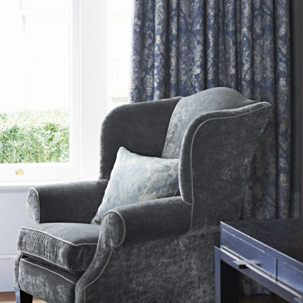 Carrera Fabric - Silver by Carrera Fabric - Silver from