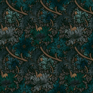 Morris Major Fabric - Peacock