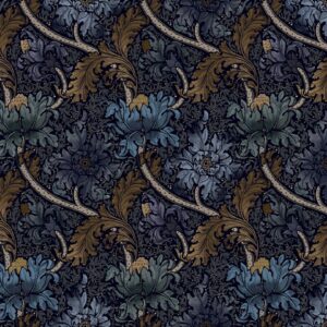 Morris Major Fabric - University Blue