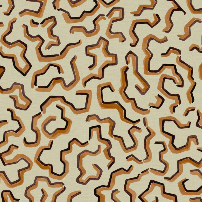 Scrunched Fabric - Giraffe swatch