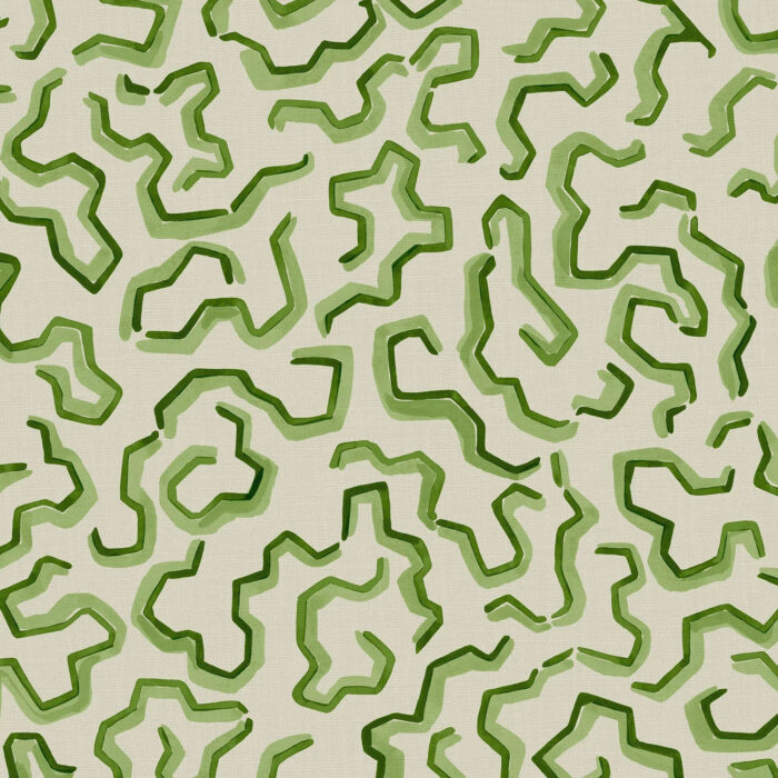 Scrunched Fabric - Maze swatch
