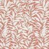 orange botanical cotton fabric from Chess