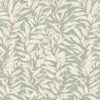 blue botanical cotton fabric from Chess