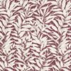 red botanical cotton fabric from Chess