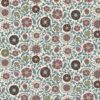 red botanical cotton fabric from Chess