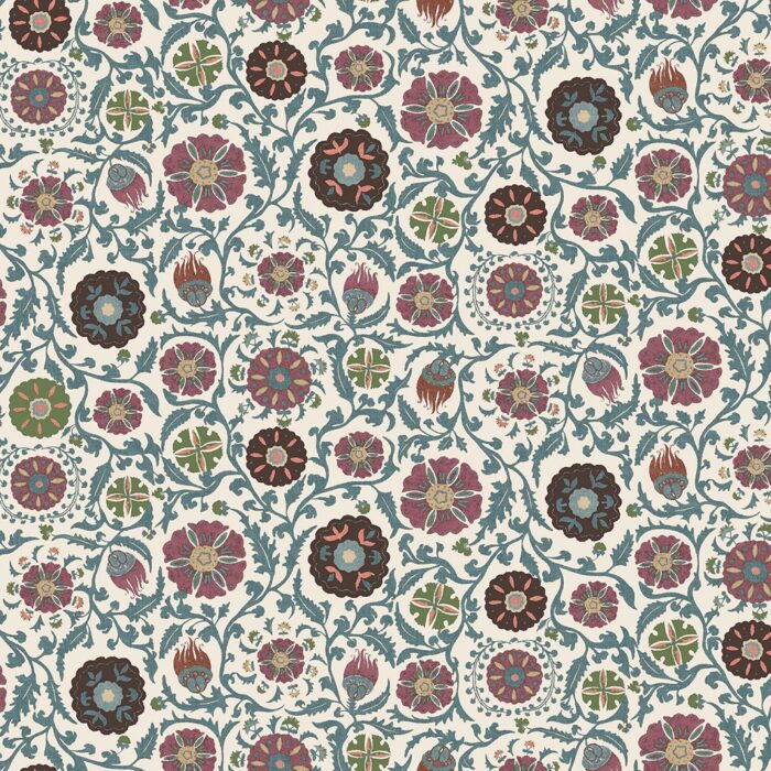 Rosemoor Fabric - Mulberry swatch