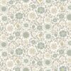 neutral botanical cotton fabric from Chess