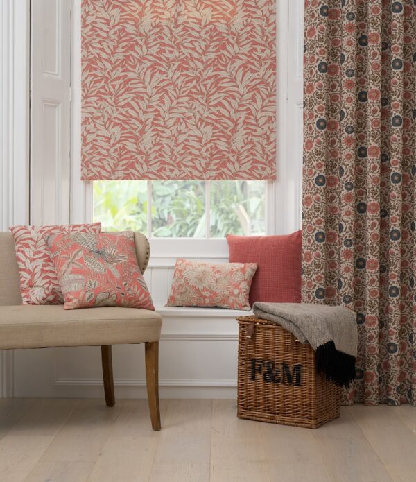 Compton Fabric - Coral by Compton Fabric - Coral from