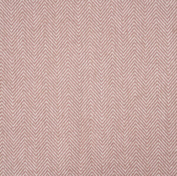 Bisham Fabric - Dusky Pink by pink plain woven fabric from Chess