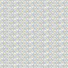 blue botanical cotton fabric from Chess