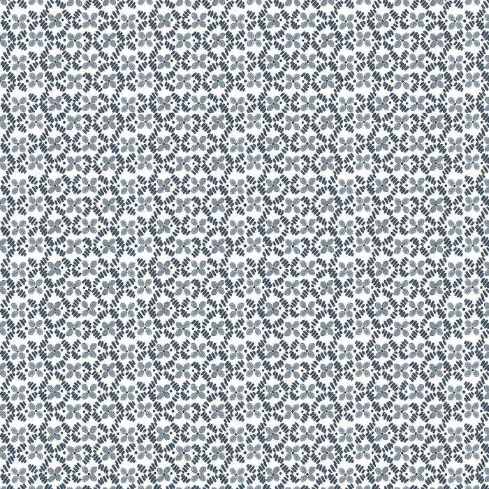 Littlecote Fabric - Indigo swatch