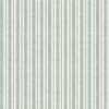 green striped cotton fabric from Chess