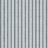 blue striped cotton fabric from Chess