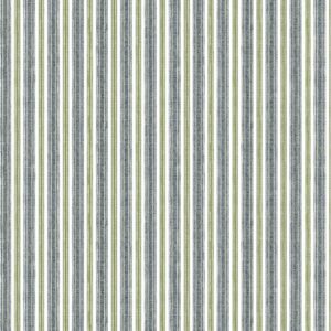 blue striped cotton fabric from Chess