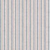 blue striped cotton fabric from Chess