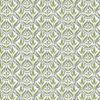 green botanical cotton fabric from Chess