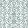green botanical cotton fabric from Chess
