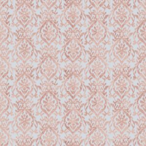 pink botanical cotton fabric from Chess
