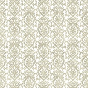 neutral botanical cotton fabric from Chess