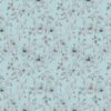 blue botanical cotton fabric from Chess