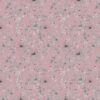 pink botanical cotton fabric from Chess