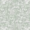 green animal cotton fabric from Chess