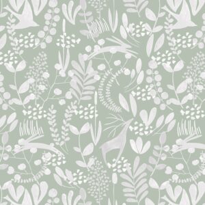 green animal cotton fabric from Chess