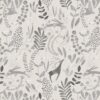black-grey animal cotton fabric from Chess