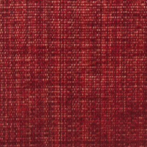 red plain velvet-chenille fabric from William Yeoward