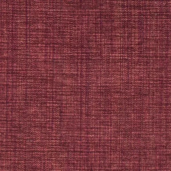 Saskia Fabric - Spice by red plain velvet-chenille fabric from William Yeoward