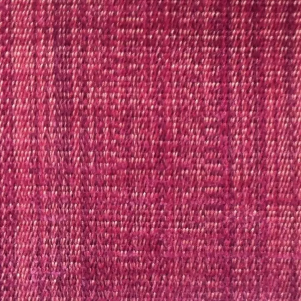 Saskia Fabric - Rose by pink plain velvet-chenille fabric from William Yeoward