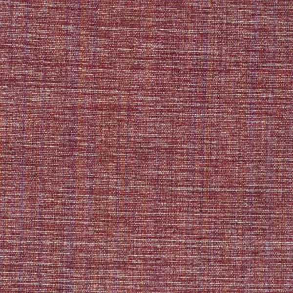 Saskia Fabric - Tweed by red plain velvet-chenille fabric from William Yeoward
