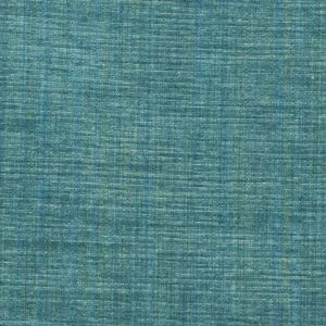 blue plain velvet-chenille fabric from William Yeoward