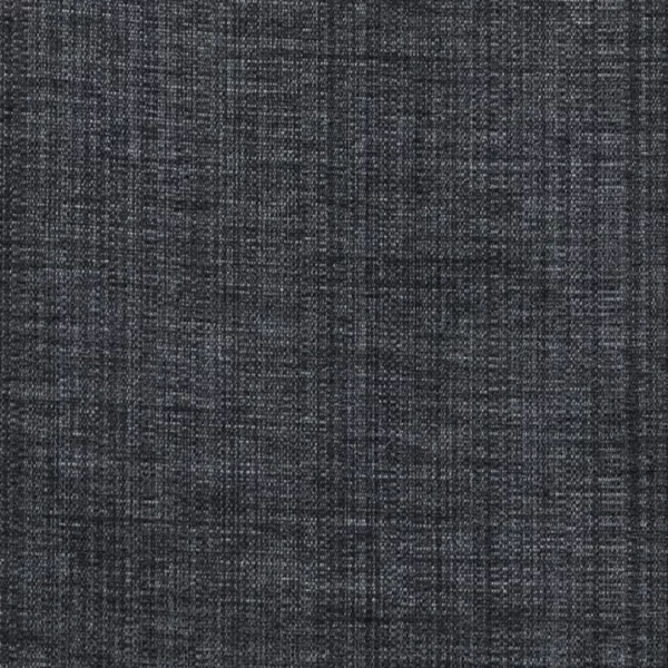 black-grey plain velvet-chenille fabric from William Yeoward