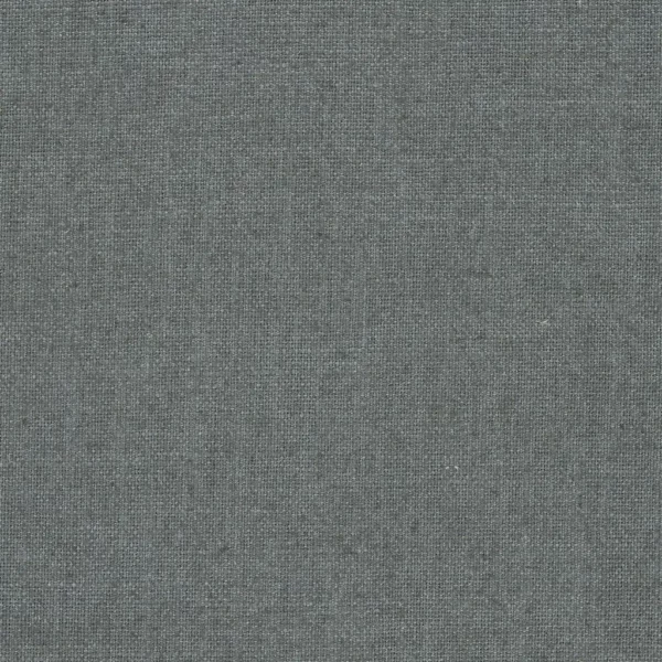 Highland Linen Fabric - Steel by black-grey plain linen fabric from William Yeoward