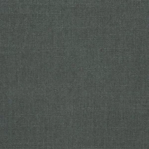 black-grey plain linen fabric from William Yeoward