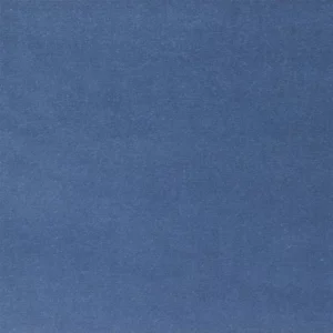 blue plain velvet-chenille fabric from William Yeoward