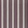 purple striped cotton fabric from William Yeoward