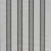black-grey striped cotton fabric from William Yeoward