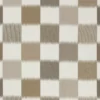 brown checked voile-sheer fabric from William Yeoward