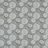 black-grey botanical printed fabric from William Yeoward