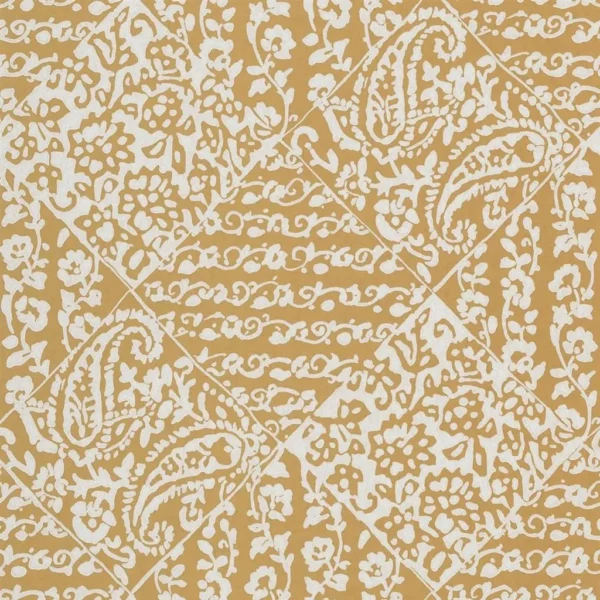 yellow traditional wallpaper from william yeoward