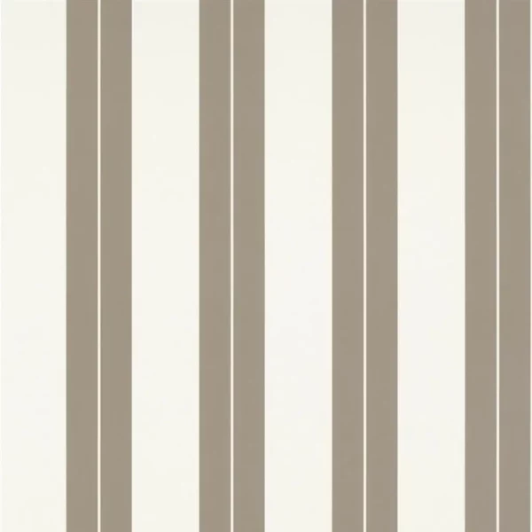 Boyton Wallpaper - Mocha by brown striped wallpaper from william yeoward