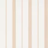 orange striped wallpaper from william yeoward