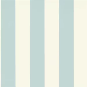 blue striped wallpaper from william yeoward