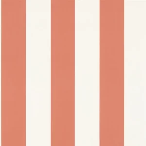 orange striped wallpaper from william yeoward