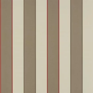 brown striped wallpaper from william yeoward