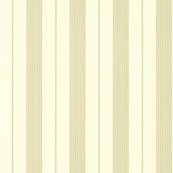 Trewen Wallpaper - Stone by neutral striped wallpaper from william yeoward